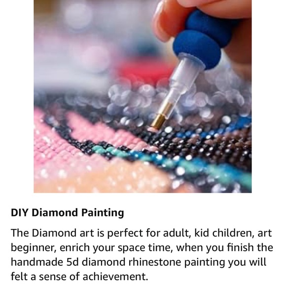 ✨NEW✨ 5D Diamond Art Kit, Elephant - Picture 10 of 12